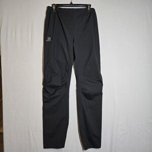 Salomon Bonatti Waterproof WP Pants Size Men's Large Active Fit in Black